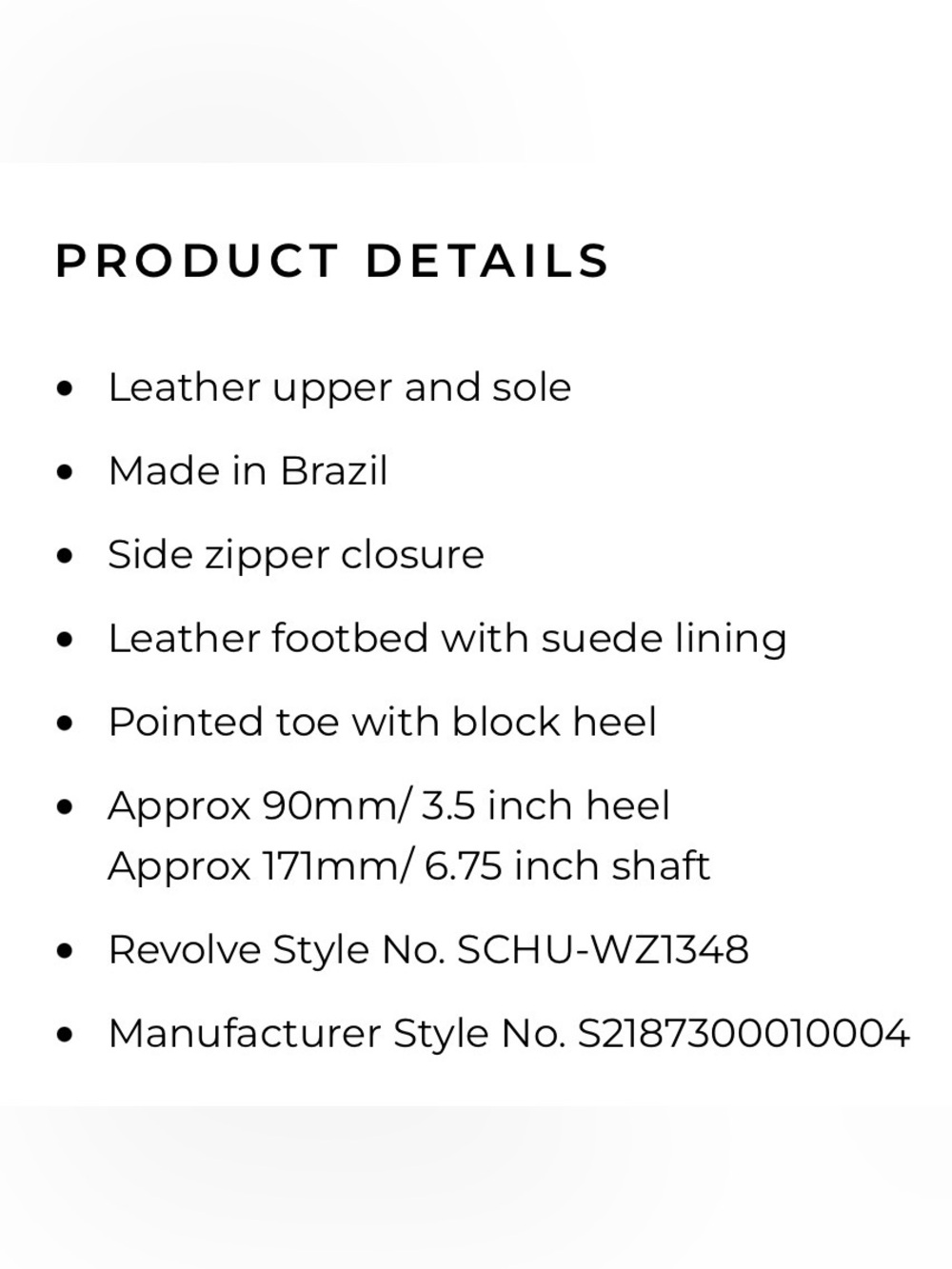 Schutz Raffaela Boot - Picture 4 of 8